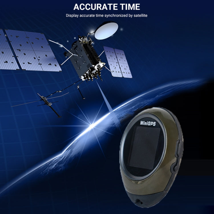 KH-12 Mini GPS Locator Outdoor Climbing Compass(65x52x21mm) by buy2fix