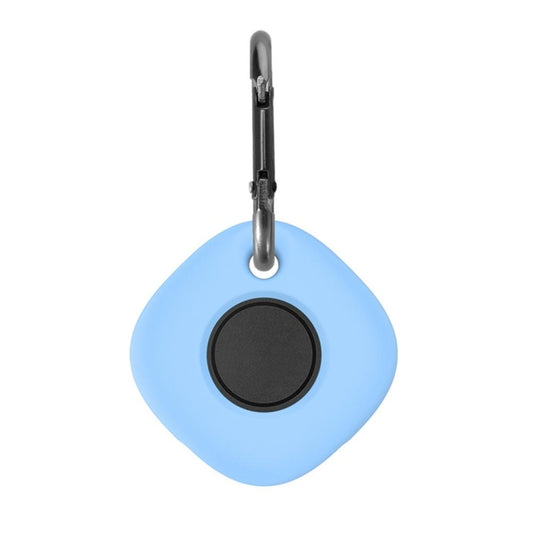 2 PCS Tracker Silicone Protective Case For Samsung Galaxy SmartTag(Sky-blue) by buy2fix