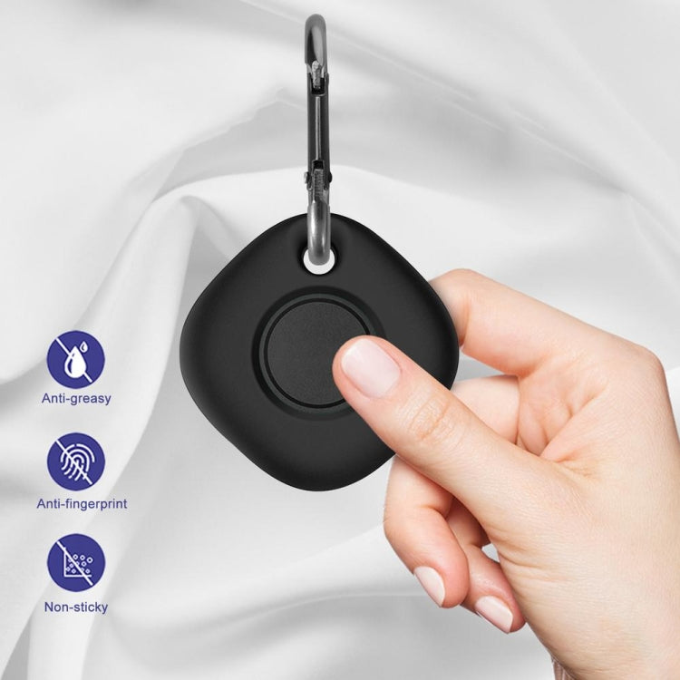 2 PCS Tracker Silicone Protective Case For Samsung Galaxy SmartTag(Pink) by buy2fix