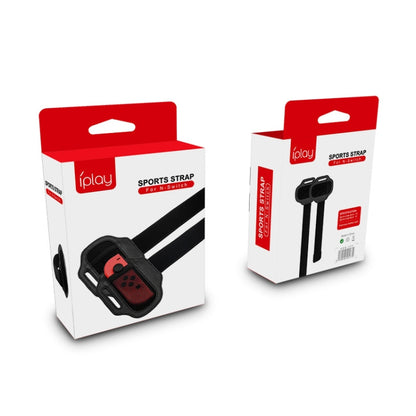 iplay Gamepad Sports Leg Straps For Nintendo Joy-Con Controller(Black) - Bags by iplay | Online Shopping UK | buy2fix