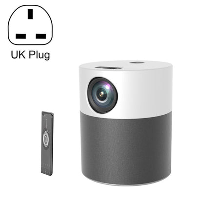 M1 Home Commercial LED Smart HD Projector, Specification: UK Plug(Phone with Screen Version) - LED Projector by buy2fix | Online Shopping UK | buy2fix