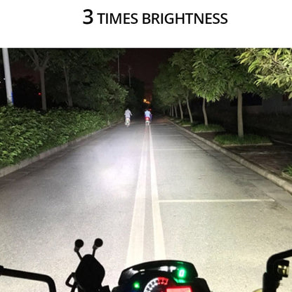 2 PCS MK-265 Motorcycle Character Shooting Light Auxiliary Day Running Light, Style: 8 LEDs - Headlights by buy2fix | Online Shopping UK | buy2fix