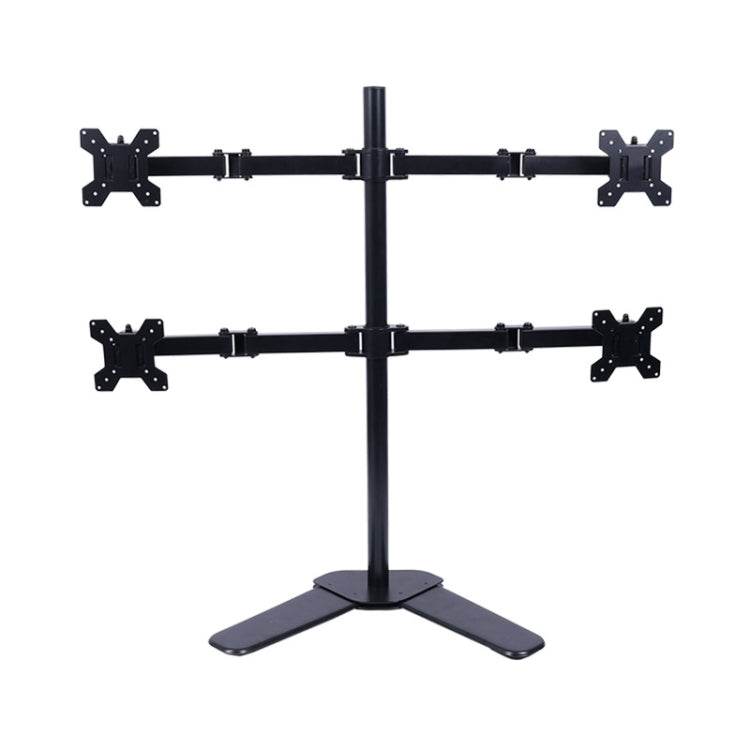 Desktop Lifting Monitor Stand Bracket Four Screen  Desk Base - TV Brackets & Mounts by buy2fix | Online Shopping UK | buy2fix
