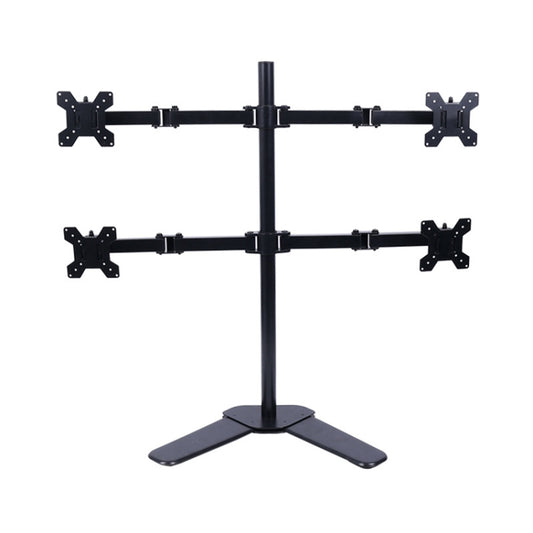 Desktop Lifting Monitor Stand Bracket Four Screen  Desk Base - TV Brackets & Mounts by buy2fix | Online Shopping UK | buy2fix