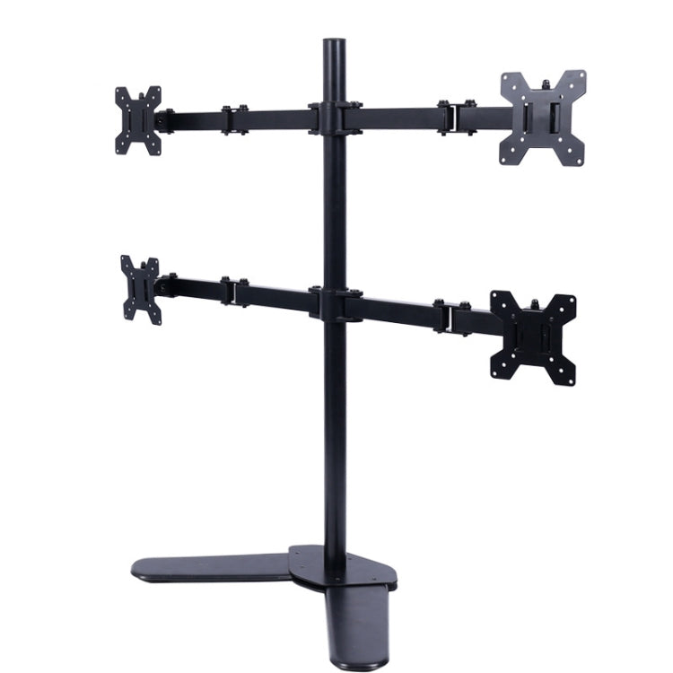Desktop Lifting Monitor Stand Bracket Four Screen  Desk Base - TV Brackets & Mounts by buy2fix | Online Shopping UK | buy2fix