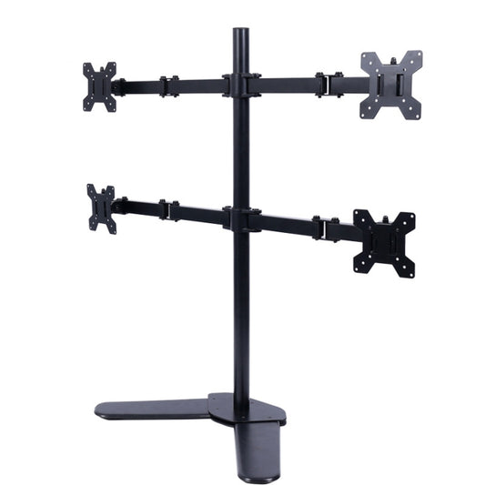 Desktop Lifting Monitor Stand Bracket Four Screen  Desk Base - TV Brackets & Mounts by buy2fix | Online Shopping UK | buy2fix