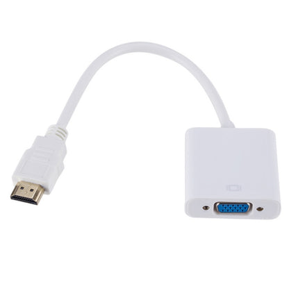 ZHQ007 HD 1080P HDMI to VGA Converter(White) by buy2fix