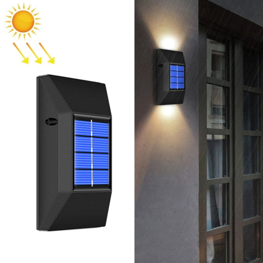 Outdoor Decorative Waterproof Solar Wall Light, Spec: 6 LEDs Warm Light - Solar Lights by buy2fix | Online Shopping UK | buy2fix