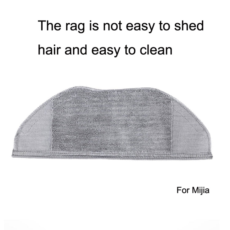 2 PCS Mop Cloths Sweeping Robot Accessories For Mijia G1 - For Xiaomi Accessories by buy2fix | Online Shopping UK | buy2fix