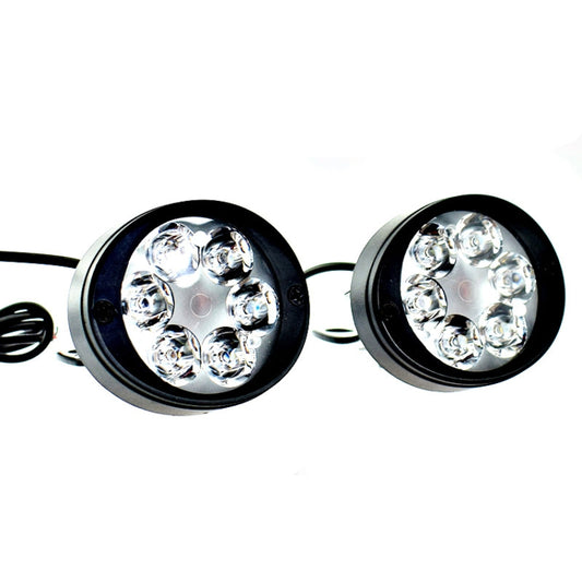 2 PCS MK-262 6 LEDs Motorcycle Fog Lamp Shooting Light - Fog Lights by buy2fix | Online Shopping UK | buy2fix