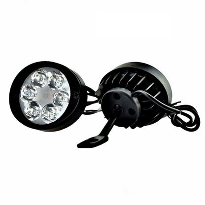 2 PCS MK-262 6 LEDs Motorcycle Fog Lamp Shooting Light - Fog Lights by buy2fix | Online Shopping UK | buy2fix