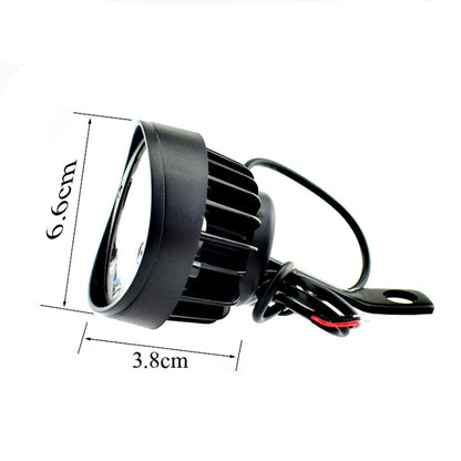 2 PCS MK-262 6 LEDs Motorcycle Fog Lamp Shooting Light - Fog Lights by buy2fix | Online Shopping UK | buy2fix