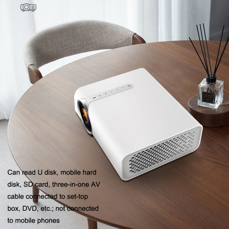 YG530 Home LED Small HD 1080P Projector, Specification: US Plug(White) - LED Projector by buy2fix | Online Shopping UK | buy2fix