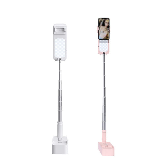 V6 360-Degree Rotating Double-Sided Light-Filling Live Bracket(White) - Stand by buy2fix | Online Shopping UK | buy2fix