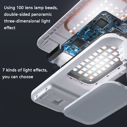 V6 360-Degree Rotating Double-Sided Light-Filling Live Bracket(Pink) - Stand by buy2fix | Online Shopping UK | buy2fix