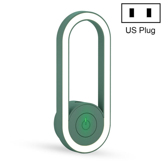 TS-06 Multifunctional Ultrasonic Electronic Mosquito Repellent, US Plug(Green)