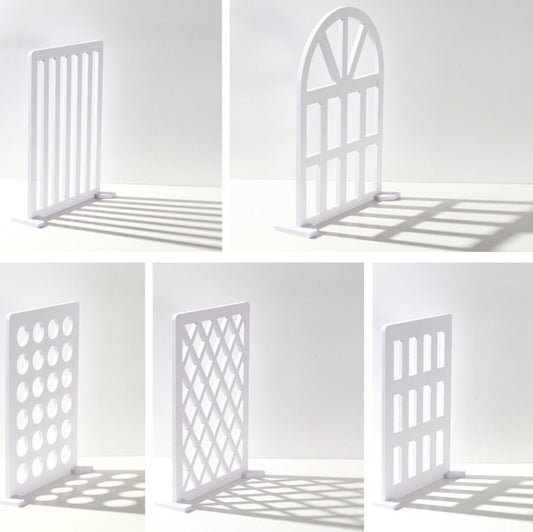 41 x 29cm Background Board Window Pane Light Shadow Plate(Circle) - Shadow Props by buy2fix | Online Shopping UK | buy2fix