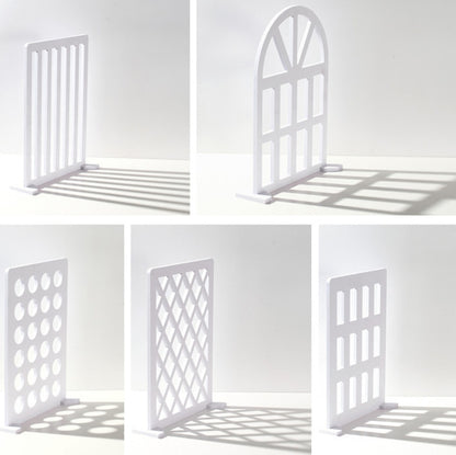 41 x 29cm Background Board Window Pane Light Shadow Plate(Diamond Lattice) - Shadow Props by buy2fix | Online Shopping UK | buy2fix