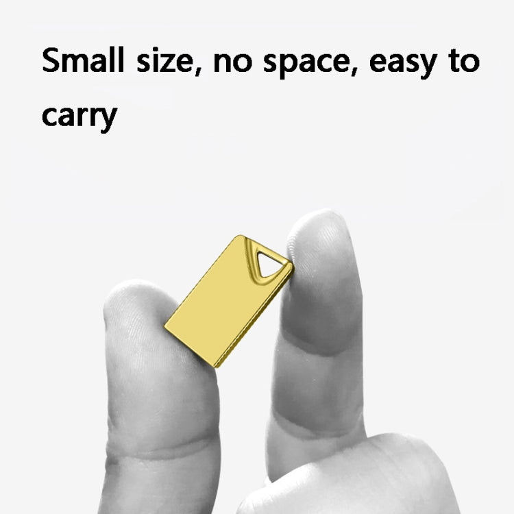 SZ3 USB 2.0 High-Speed Car USB Flash Drives With Triangle Buckle, Capacity: 4GB(White) by buy2fix