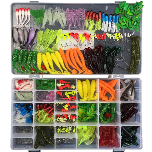 301 PCS / Set Lead Hook Bait Combination Set - Fishing Lures by buy2fix | Online Shopping UK | buy2fix