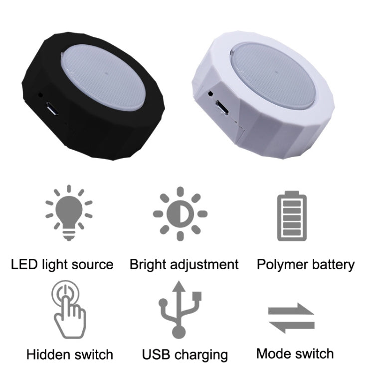 Z7 Car Ceiling USB Wireless Strobe Reading Light, Color: White - Dome Lights by buy2fix | Online Shopping UK | buy2fix