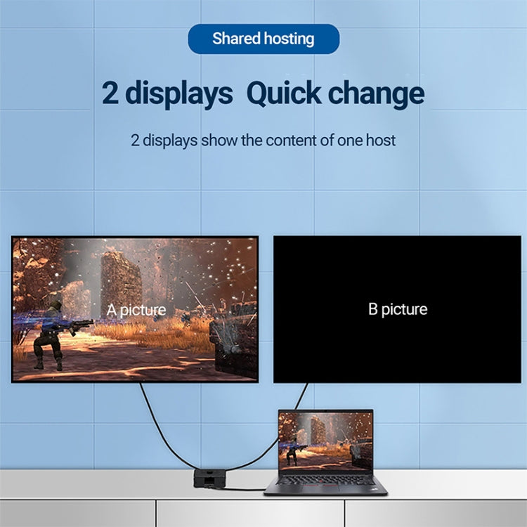 2 to 1 Out HD HDMI Switch by buy2fix