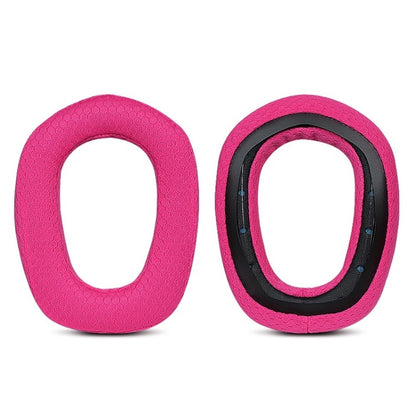 2pcs Sponge Earmuff Headrest Pad For Logitech G435, Color: Rose Red Earmuffs by buy2fix