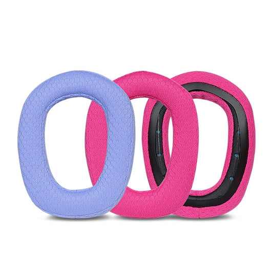 2pcs Sponge Earmuff Headrest Pad For Logitech G435, Color: Rose Red Earmuffs - Earmuff & Pad by buy2fix | Online Shopping UK | buy2fix