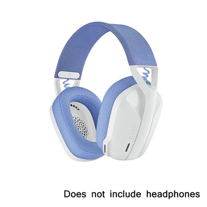 2pcs Sponge Earmuff Headrest Pad For Logitech G435, Color: Rose Red Earmuffs by buy2fix