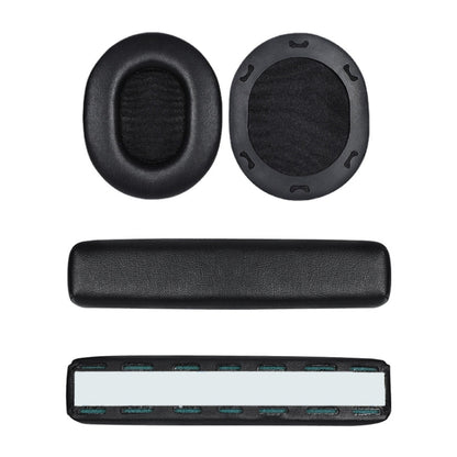 2pcs Protein Skin Earmuff / Headbeam For Audio-Technica ATH-M70X(Earmuffs) - Earmuff & Pad by buy2fix | Online Shopping UK | buy2fix