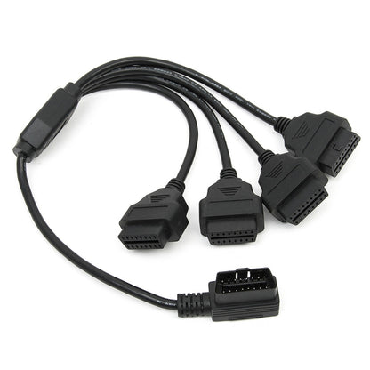 C-MD-4EW 0.5m 16 Pin OBD2 1 for 4 Connection Line - Cables & Connectors by buy2fix | Online Shopping UK | buy2fix