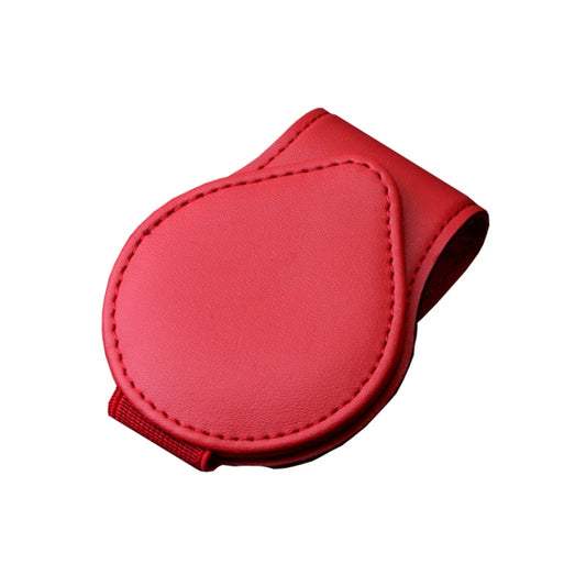 Car Sun Visor Glasses Clip Ticket Storage Clip(Red) by buy2fix