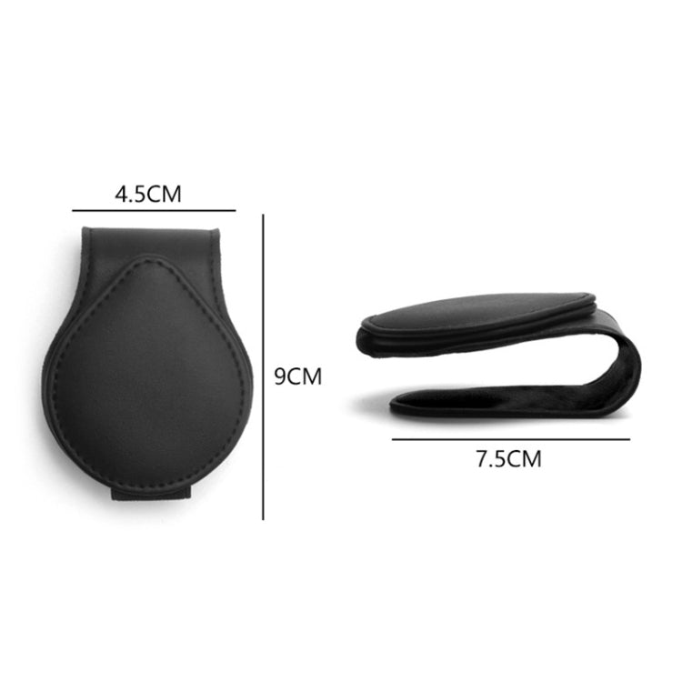 Car Sun Visor Glasses Clip Ticket Storage Clip(Grey) by buy2fix