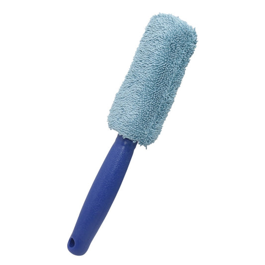 Fiber Long Shank Tire Brush(Blue) - Car washing supplies by buy2fix | Online Shopping UK | buy2fix