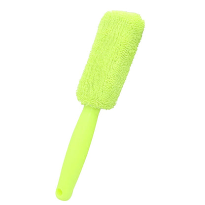 Fiber Long Shank Tire Brush(Green) - Car washing supplies by buy2fix | Online Shopping UK | buy2fix