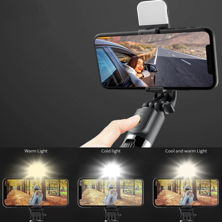 L03S Bluetooth Fill Light Tripod Integrated Selfie Stick(Black) - Selfie Sticks by buy2fix | Online Shopping UK | buy2fix