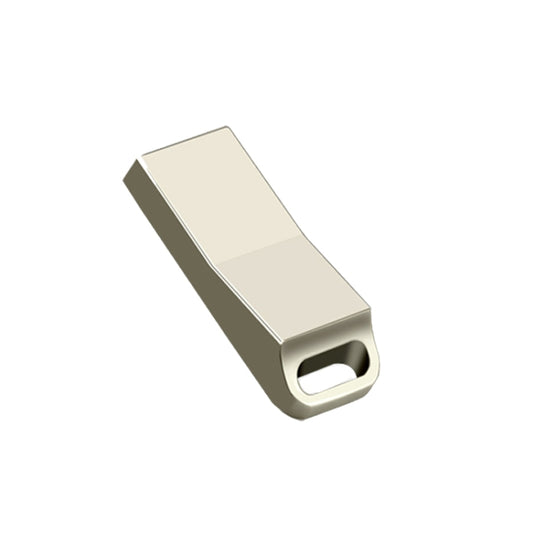 JHQG1 Step Shape Metal High Speed USB Flash Drives, Capacity: 4GB(Silver Gray) by buy2fix