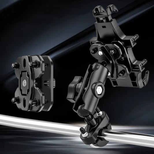 JZ01 Motorcycle Mobile Phone Holder Frame Shock Absorber - Holder by buy2fix | Online Shopping UK | buy2fix