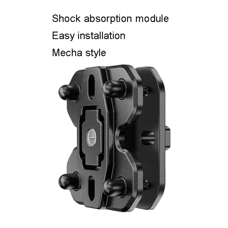 JZ01 Motorcycle Mobile Phone Holder Frame Shock Absorber - Holder by buy2fix | Online Shopping UK | buy2fix