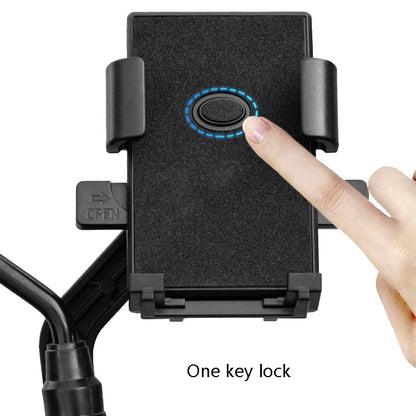 Y02 Electric Bike Mobile Phone Bracket, Style: Handlebar Installation - Holder by buy2fix | Online Shopping UK | buy2fix