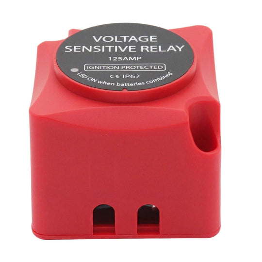 AOK9003 – isolateur de batterie double pour voiture, yacht, bateau (coque rouge)