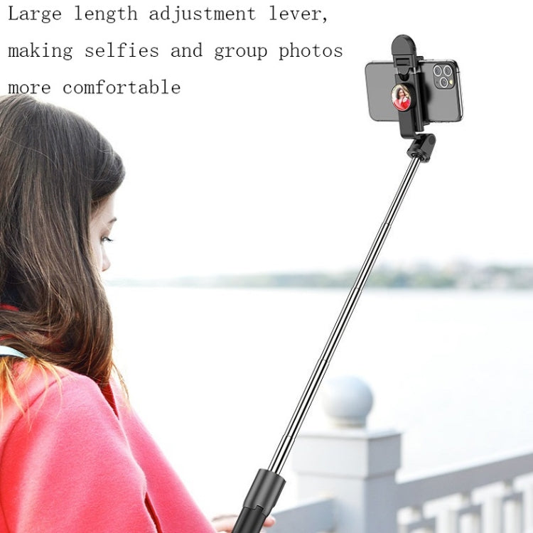 Mobile Phone Bluetooth Selfie Stick Live Bracket, Specification: K10 (Black) - Selfie Sticks by buy2fix | Online Shopping UK | buy2fix