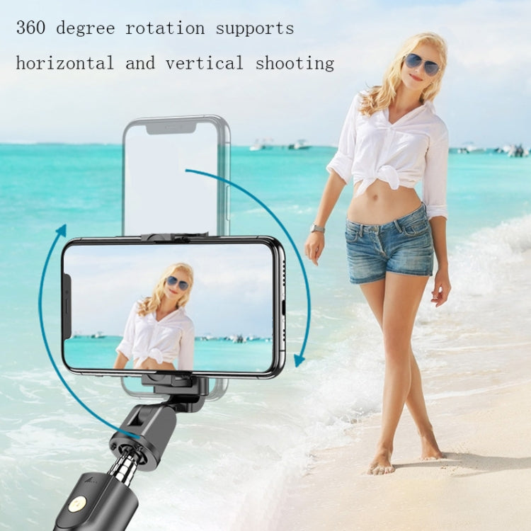 Mobile Phone Bluetooth Selfie Stick Live Bracket, Specification: K10 (Black) - Selfie Sticks by buy2fix | Online Shopping UK | buy2fix