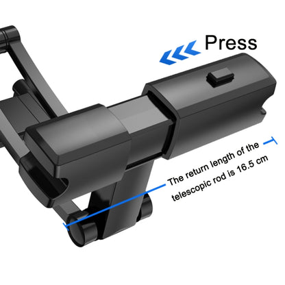 PB-45B Car Rear Aluminum Alloy Telescopic Mobile Phone Holder(Black Color Box) by buy2fix