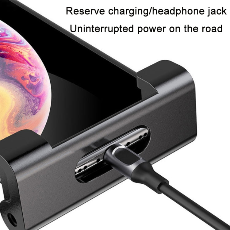 PB-45B Car Rear Aluminum Alloy Telescopic Mobile Phone Holder(Black Color Box) by buy2fix