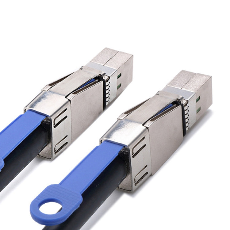 H0503 12Gbps SFF-8644 To 8644 HD Server External Hard Drive Data Cable, Color: Black 1m by buy2fix