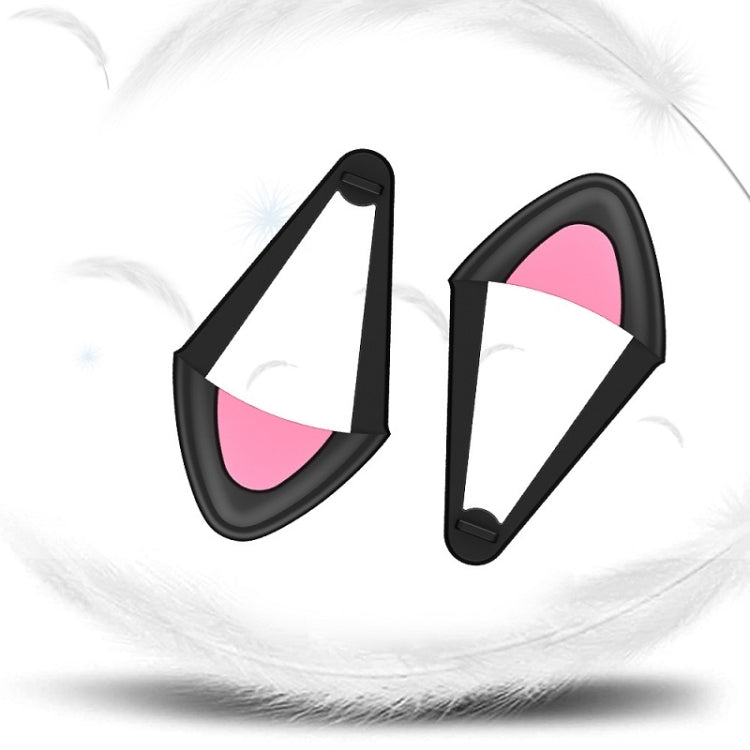 T6 Cute Cat Ear Decoration for Headphones(Black) - Headset Accessories by buy2fix | Online Shopping UK | buy2fix
