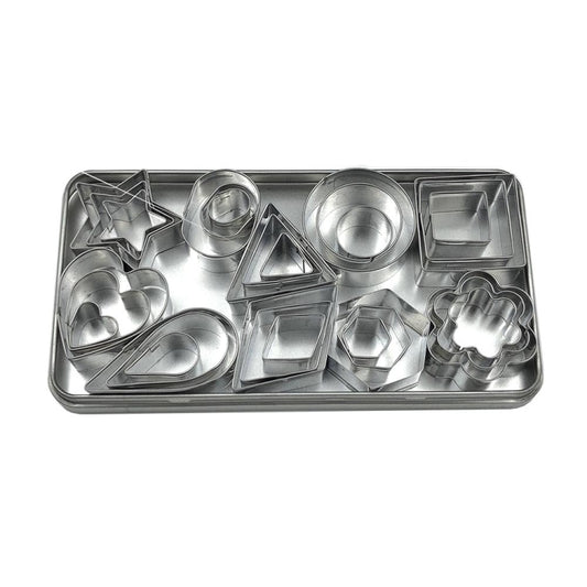 30 PCS / Set Stainless Steel Biscuit Mold - Food Molds by buy2fix | Online Shopping UK | buy2fix