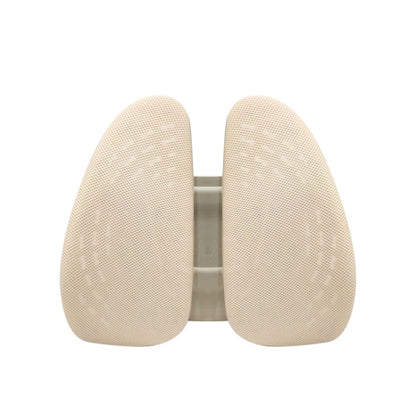 5297 Car Massage Seat Cushion(Beige with Beige) by buy2fix