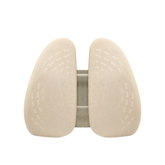 5297 Car Massage Seat Cushion(Beige with Beige) by buy2fix